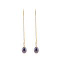 Naia Pearl Threader Earrings