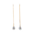 Naia Pearl Threader Earrings