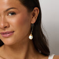 Maile Keshi Pearl Threader Earrings