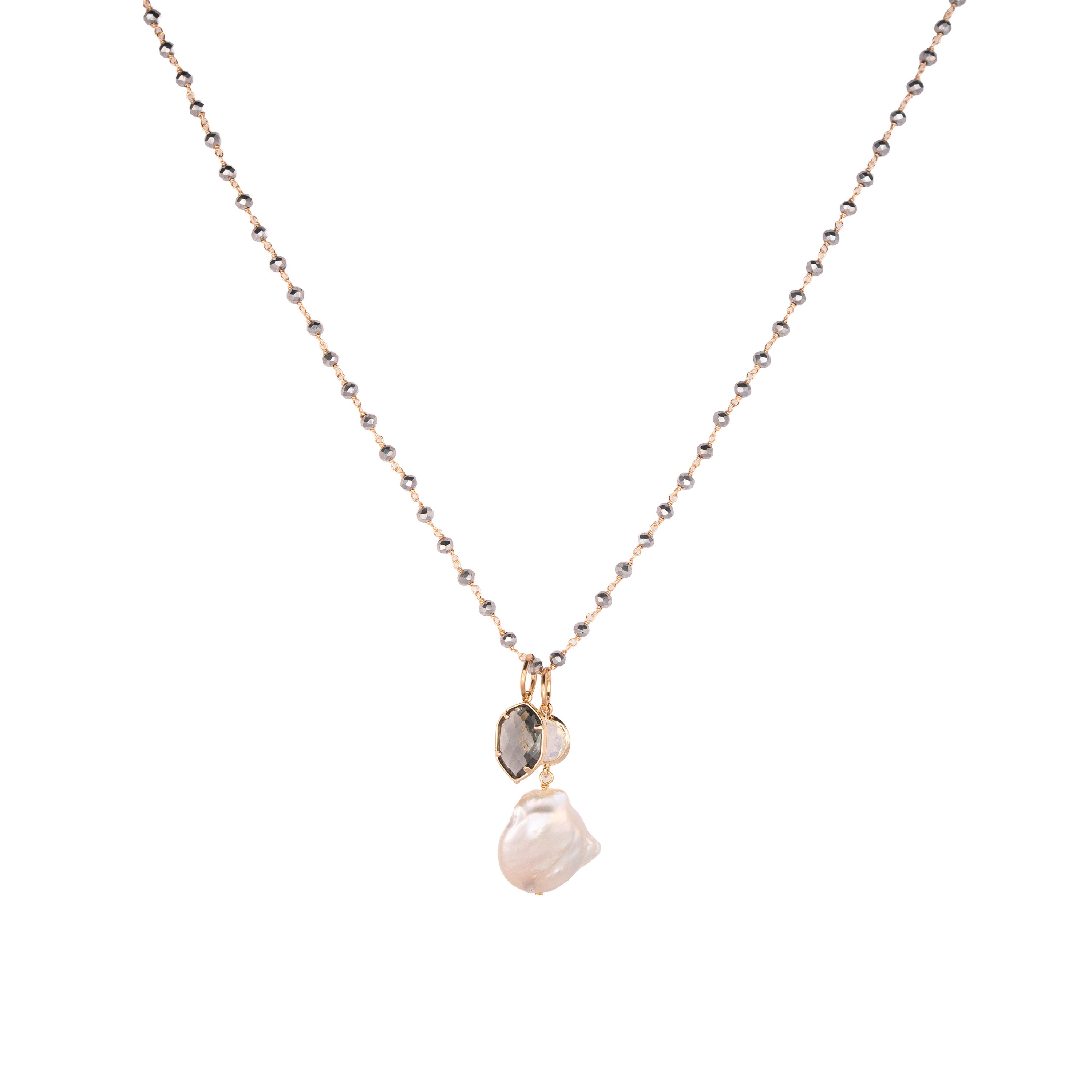 Boho Pearl Necklace