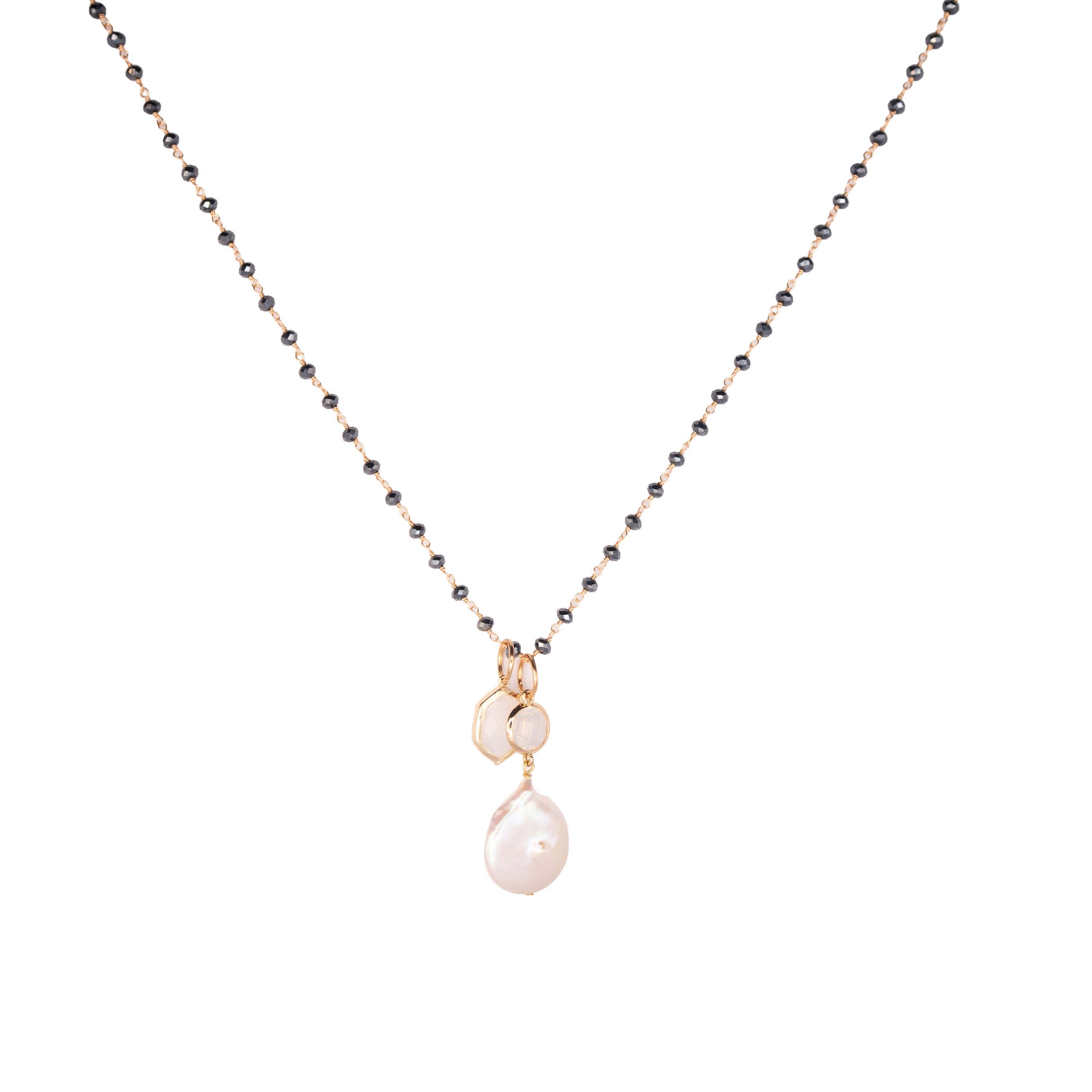 Boho Pearl Necklace