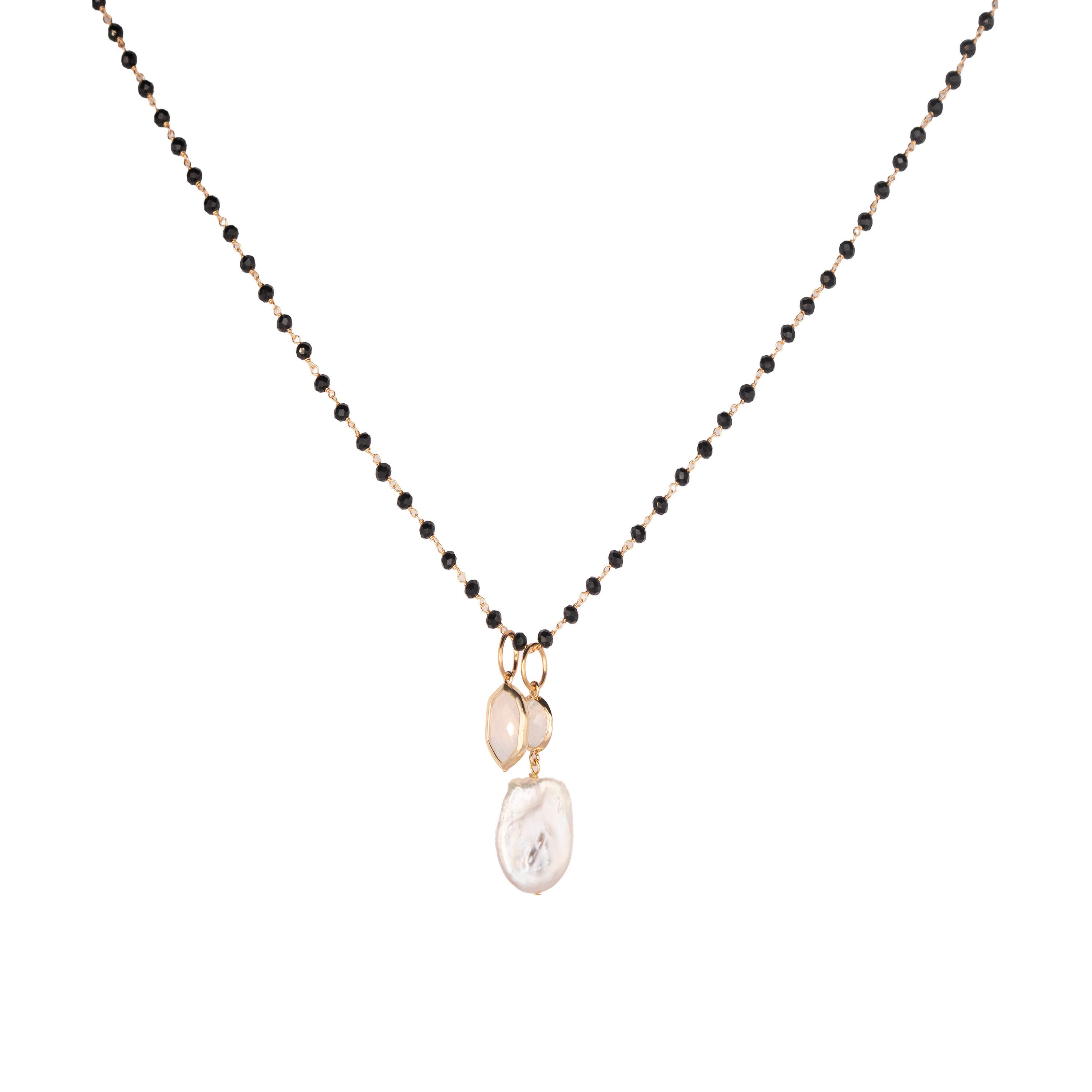 Boho Pearl Necklace