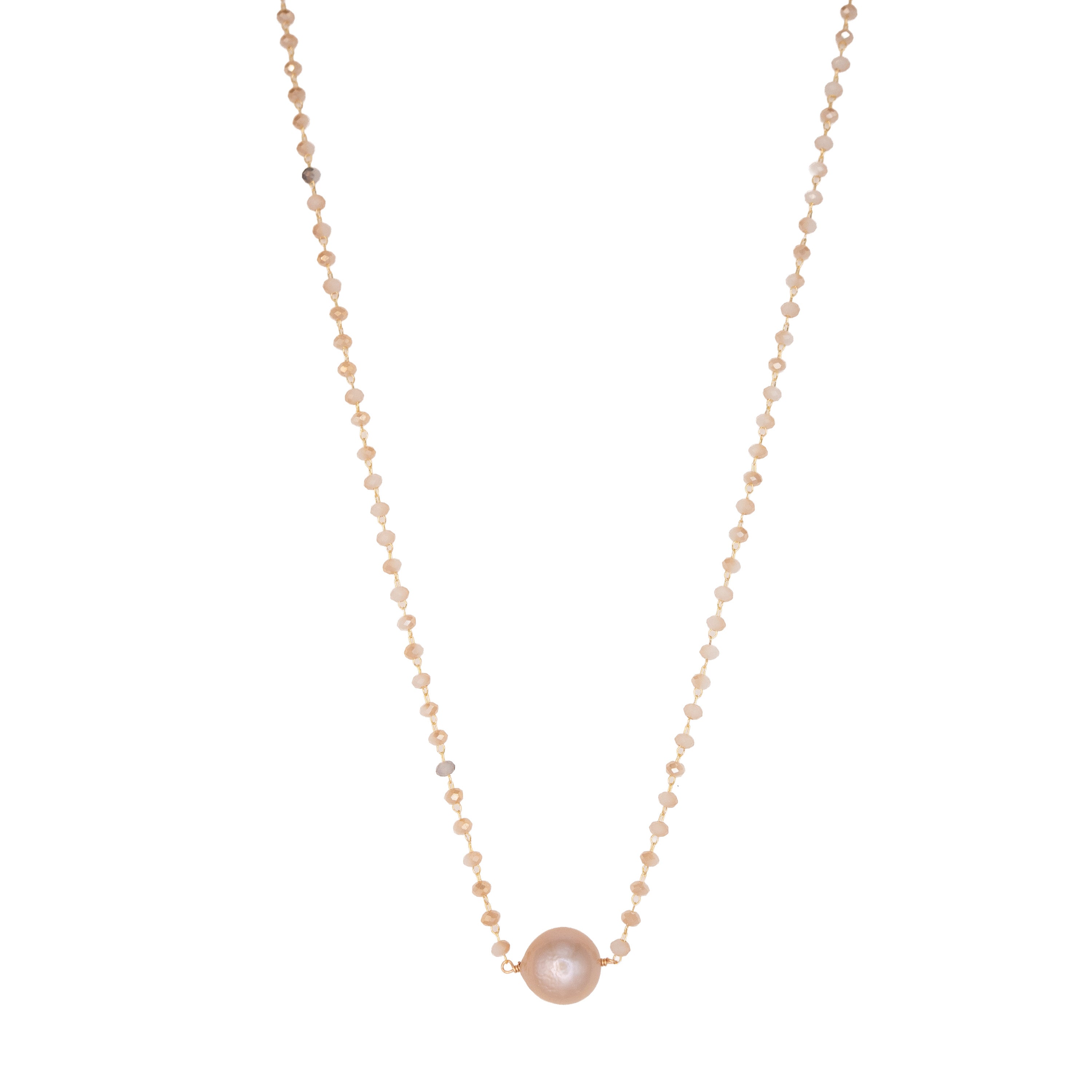 Tide Pool Pearl Necklace