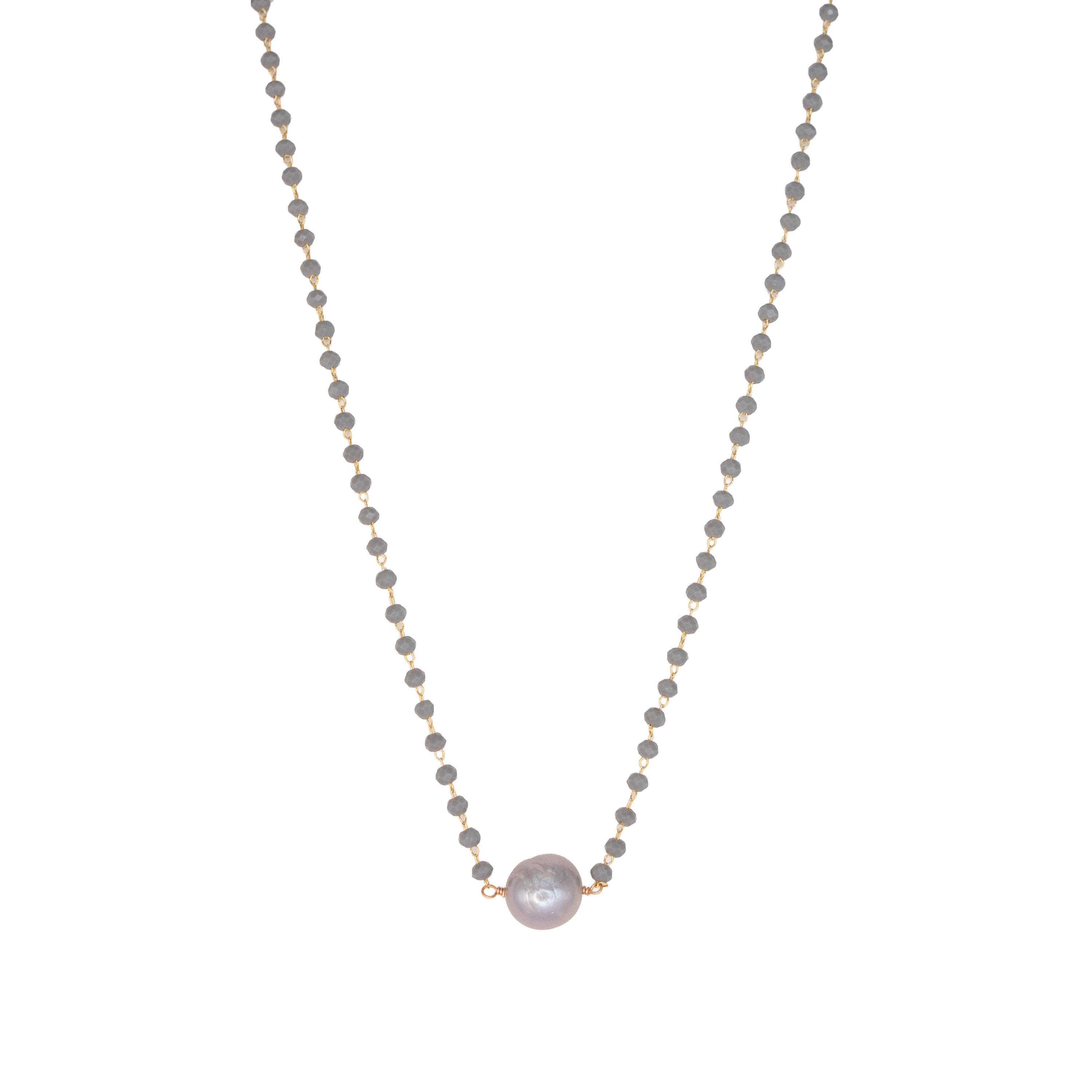 Tide Pool Pearl Necklace