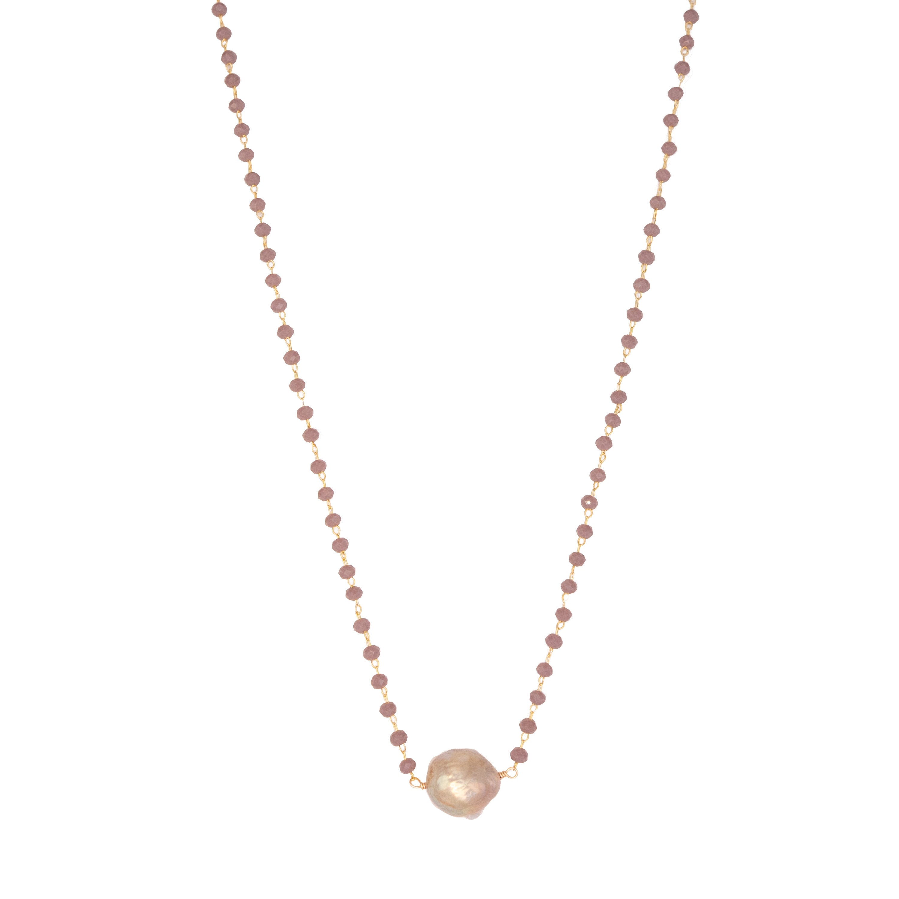 Tide Pool Pearl Necklace