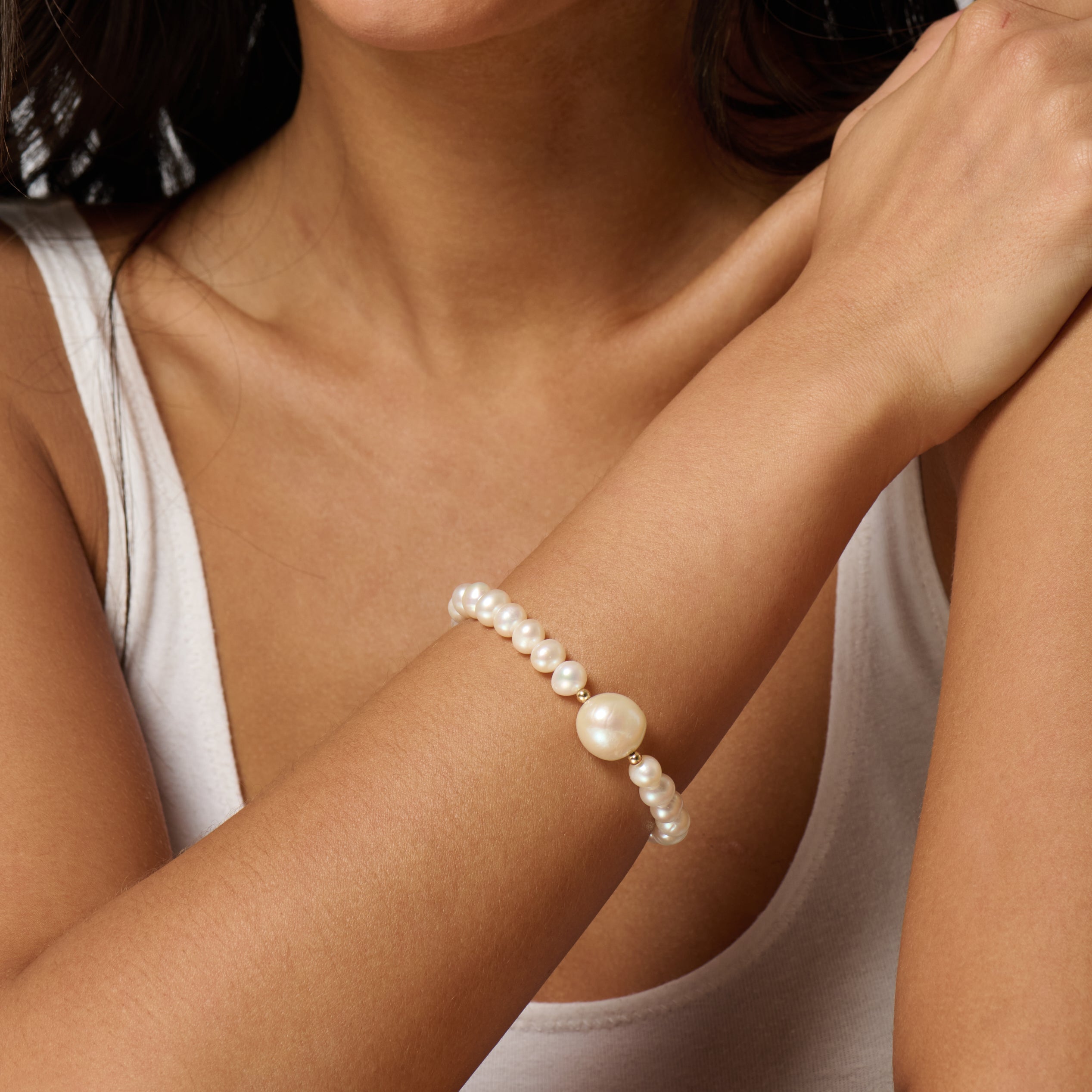 Luana Classic Pearl Bracelet