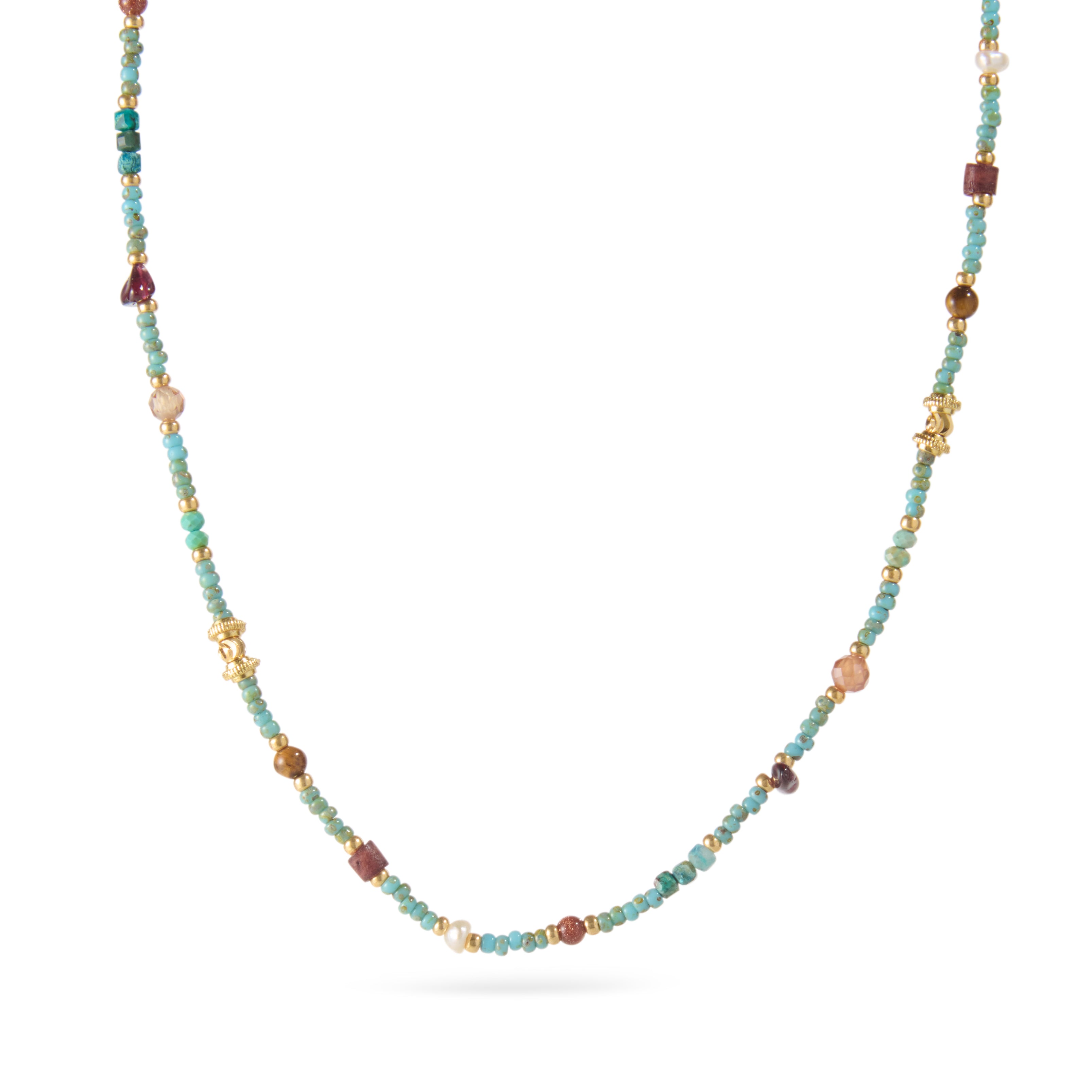 Palma Beaded Necklace