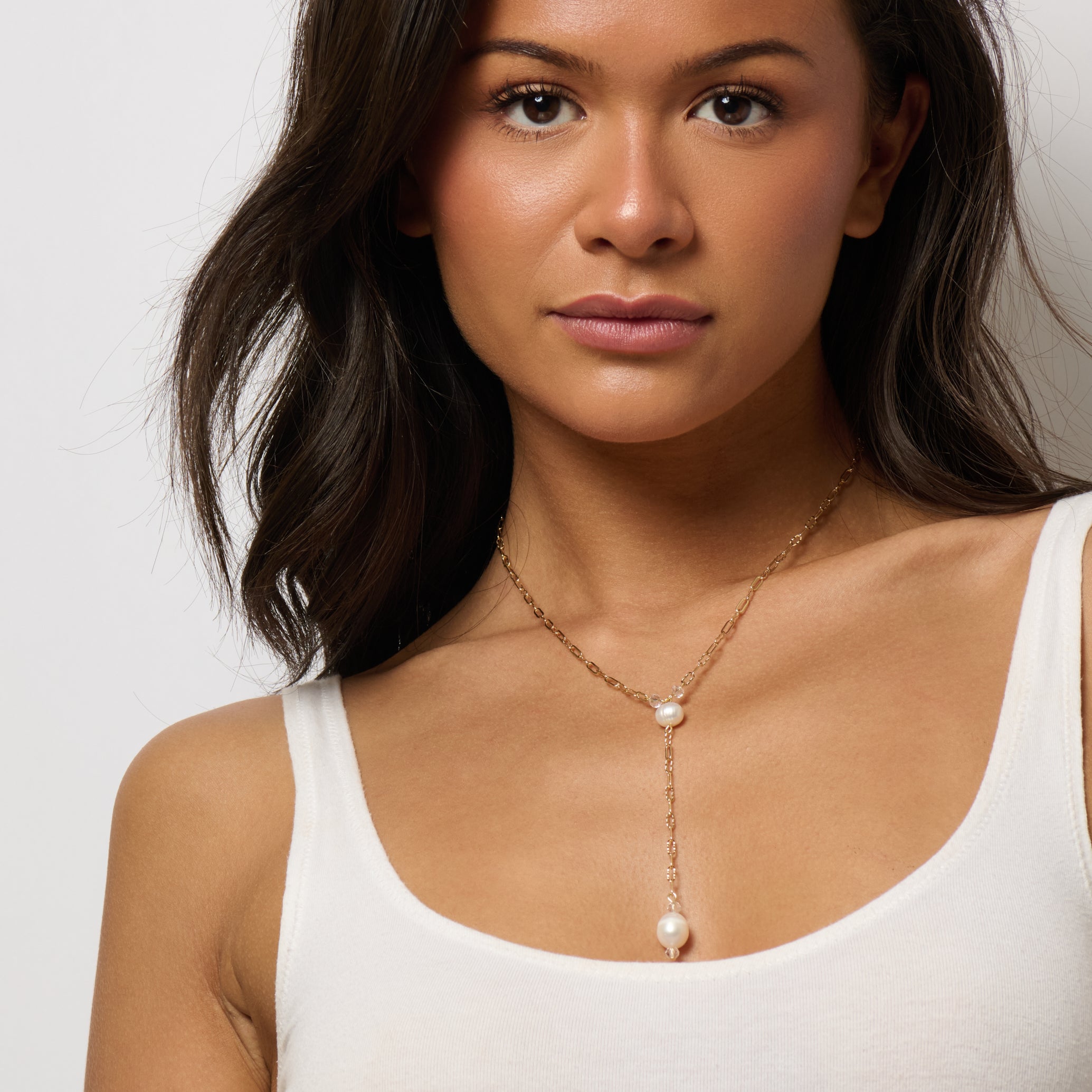 Mahina Peal Drop Necklace