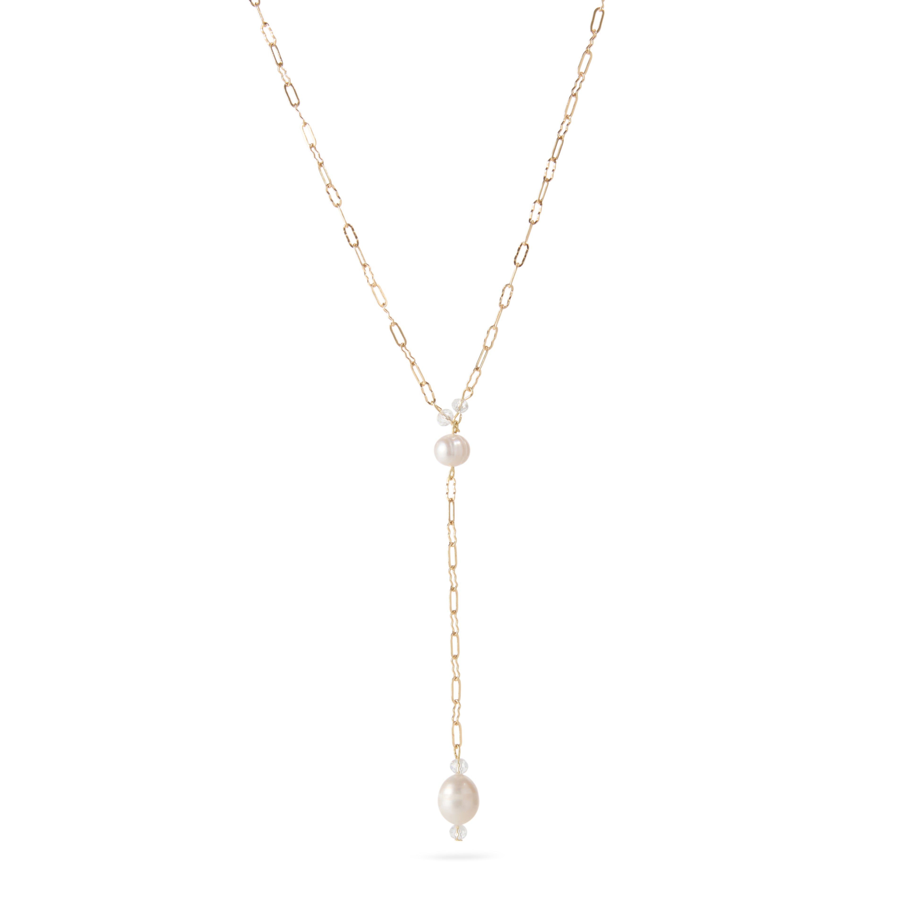 Mahina Peal Drop Necklace